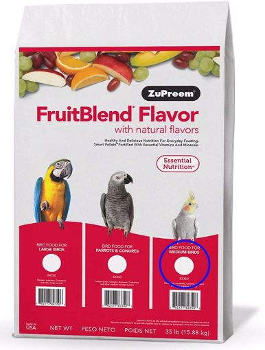 Picture of 35 LB. FRUITBLEND MED. BIRDS - COCKATIEL, LOVEBIRD, QUAKER