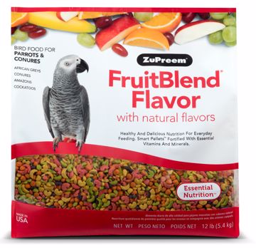 Picture of 12 LB. FRUITBLEND M./L. BIRDS - SMALL COCKATOO, AFRICAN GREY