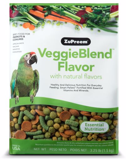 Picture of 3.25 LB. VEGGIEBLEND M./L. BIRDS - SMALL COCKATOO, CONURE