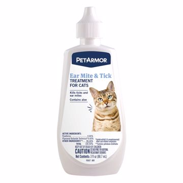 Picture of 3 OZ. PET ARMOR EAR MITE TICK TREATMENT CAT
