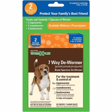 Picture of 2 TAB WORMX PLUS FOR SMALL DOGS
