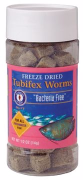 Picture of .5 OZ. FREEZE DRIED TUBIFEX WORMS