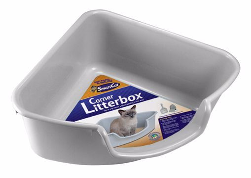 Picture of CORNER LITTER BOX - GRAY