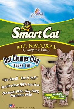 Picture of 10 LB. SMARTCAT NATURAL CLUMPING LITTER