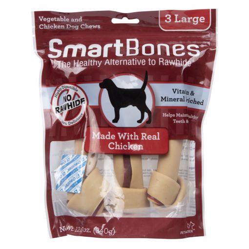 Picture of 3 PK. LARGE SMART BONE - CHICKEN