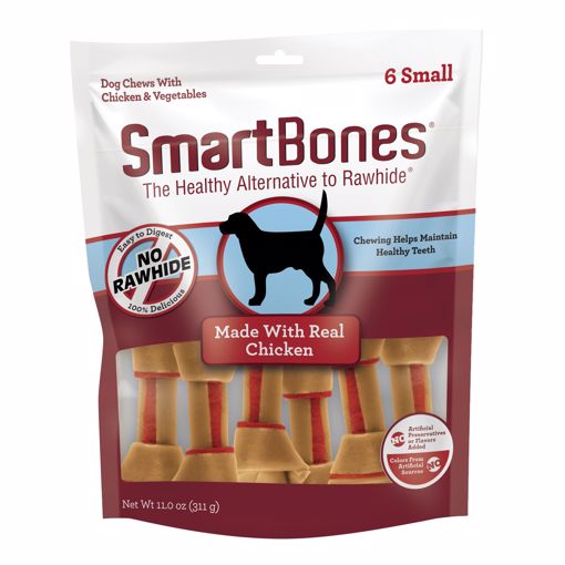 Picture of 6 PK. ARTIFICIAL-FREE SMALL BONE - CHICKEN