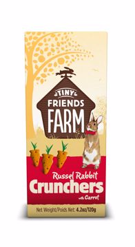 Picture of 4.2 OZ. TINY FRIENDS FARM RUSSEL CRUNCHERS  W/CARROT