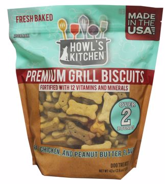 Picture of 42 OZ. HOWLS KITCHEN ASSORTED DOG BISCUITS