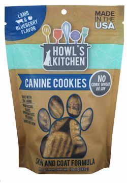 Picture of 10 OZ. HOWLS KITCHEN WAFER - LAMB  BLUEBERRY