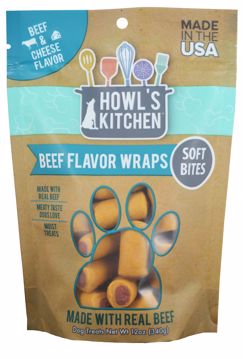 Picture of 12 OZ. HOWLS KITCHEN STEAK WRAPS - BEEF  CHEESE