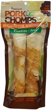 Picture of 2 CT. 8 IN. PORK CHOMPS PREMIUM EXPANDED ROLL W/REAL CHICKEN