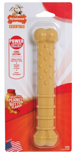 Picture of LG. POWER CHEW WITH RIDGES AND NUBS - PEANUT BUTTER