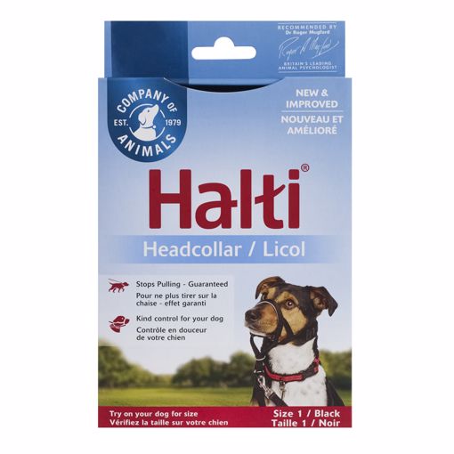 Picture of SIZE 1 HALTI HEAD COLLAR - BLACK