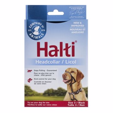 Picture of SIZE 3 HALTI HEAD COLLAR - BLACK