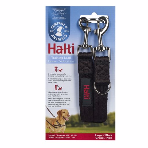 Picture of LG. HALTI TRAINING LEAD - BLACK