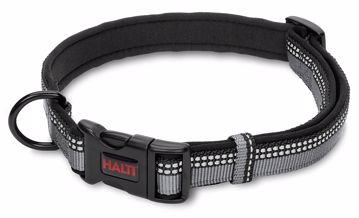 Picture of MED. HALTI COLLAR BLACK/GREY