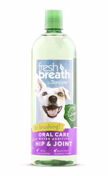 Picture of 33.8 OZ. FRESH BREATH WATER ADDITIVE PLUS HIP AND JOINT- DOG