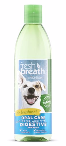 Picture of 16 OZ. FRESH BREATH WATER ADDITVE PLUS DIGEST SUPPORT - DOG