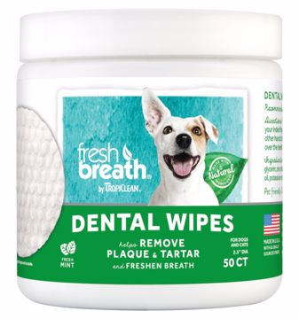 Picture of 50 CT. FRESH BREATH DENTAL WIPES