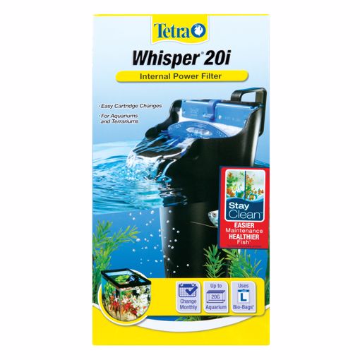 Picture of 125 GPH WHISPER IN-TANK FILTER - 20I W/BIOSCRUBBER