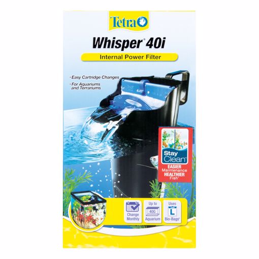 Picture of 170 GPH WHISPER IN-TANK FILTER - 40I W/BIOSCRUBBER