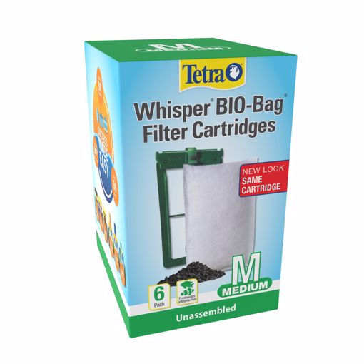 Picture of MED. WHISPER BIO-BAG FILTER CARTRIDGE - 6 PK.