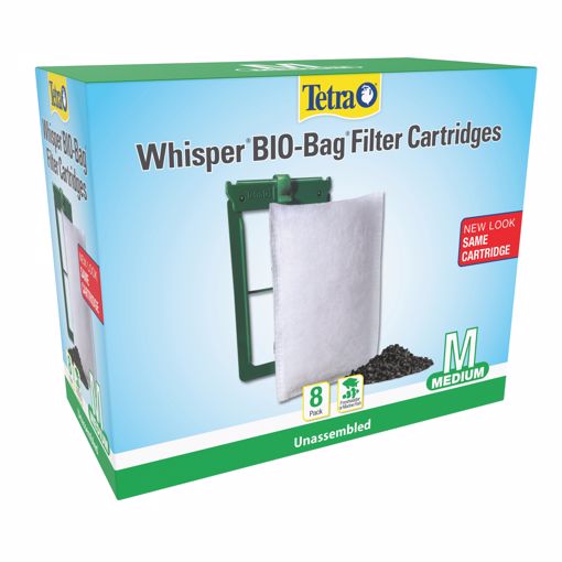 Picture of 8 PK. WHISPER BIO-BAG FILTER - MED.