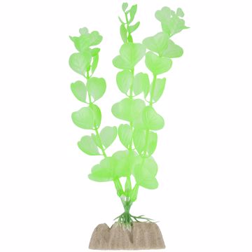 Picture of MED. GLOFISH PLASTIC PLANT - FLUORESCENT GREEN SEA WHEAT