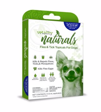 Picture of 3 CT. VETALITY NATURALS F&T TOPICALS - DOG 0-15 LB.