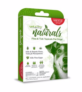 Picture of 3 CT. VETALITY NATURALS F&T TOPICALS - DOG 40+ LB.