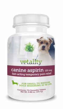 Picture of 75 CT. VETALITY CANINE ASPIRIN - DOG 10-50 LB.