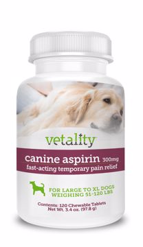 Picture of 120 CT. VETALITY CANINE ASPIRIN - DOG 51-120 LB.