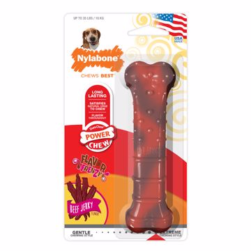 Picture of WOLF POWER CHEW TEXTURED - BEEF JERKY