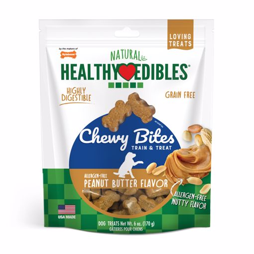 Picture of 6 OZ. HEALTHY EDIBLES CHEWY BITES - PEANUT BUTTER