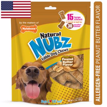 Picture of 15 CT. LG NUBZ PEANUT BUTTER POUCH