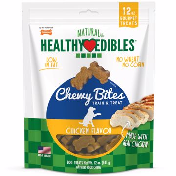 Picture of 12 OZ. HEALTHY EDIBLES CHEWY BITES CHICKEN