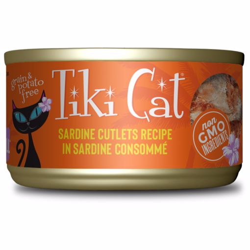 Picture of 12/2.8 OZ. TIKI CAT TAHITIAN GRILL - SARDINE