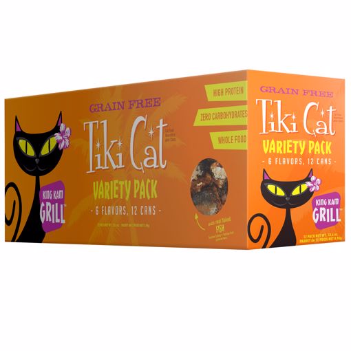 Picture of 12/2.8 OZ. TIKI CAT KING KAM GRILL VARIETY PACK