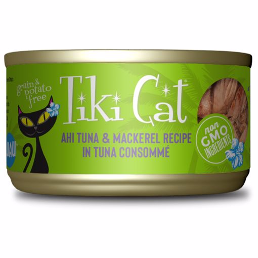 Picture of 12/2.8 OZ. TIKI CAT PAPEEKEO LUAU - AHI TUNA/MACKERAL