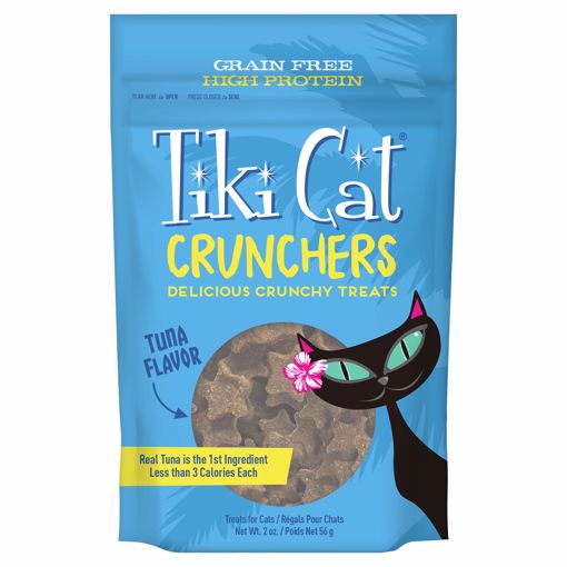 Picture of 6/2 OZ. TIKI CAT CRUNCHERS CAT TREATS - TUNA