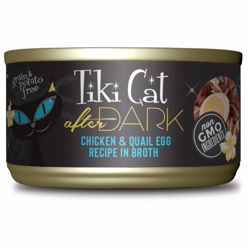 Picture of 12/2.8 OZ. TIKI CAT AFTER DARK - CHICKEN/QUAIL