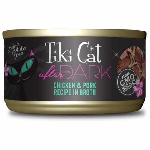 Picture of 12/2.8 OZ. TIKI CAT AFTER DARK - CHICKEN/PORK