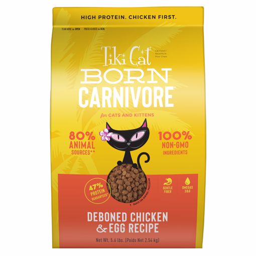 Picture of 5.6 LB. TIKI CAT BORN CARNIVORE LUAU - CHICKEN/EGG NON-GMO