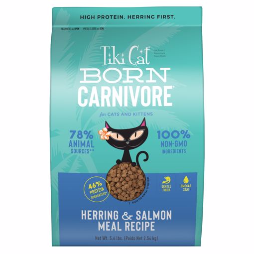 Picture of 5.6 LB. TIKI CAT BORN CARNIVORE LUAU - HERRING/SLMN NON-GMO