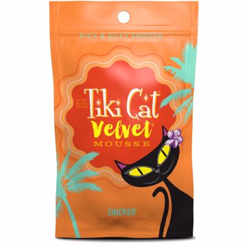 Picture of 12/2.8 OZ. TIKI CAT VELVET MOUSSE - CHICKEN POUCHES
