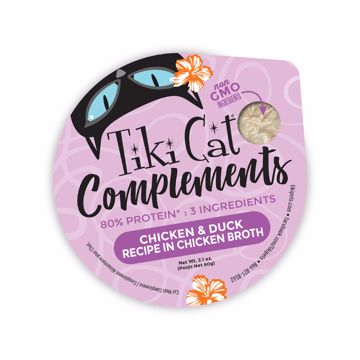 Picture of 8/2.1 OZ. TIKI CAT COMPLEMENTS CHICKEN & DUCK