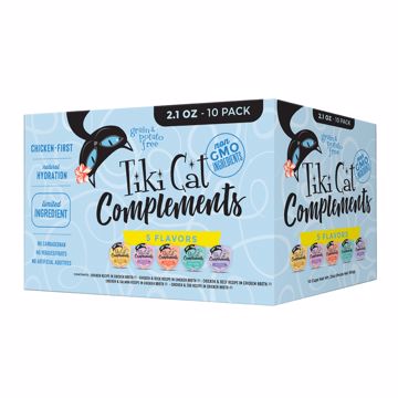 Picture of 10/2.1 OZ. TIKI CAT COMPLEMENTS VARIETY PACK