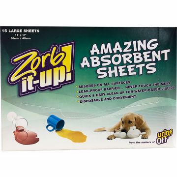 Picture of 15 CT. ZORB-IT-UP! DISPOSABLE SHEETS