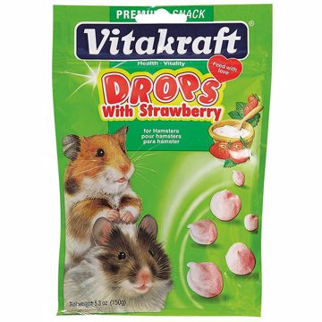 Picture of 5.3 OZ. STRAWBERRY DROPS - HAMSTER