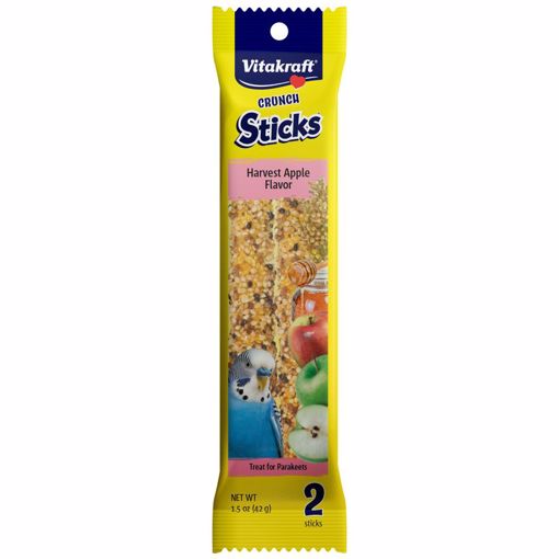 Picture of 1.5 OZ. CRUNCH STICKS - MILLET  APPLE FLAVOR - PARAKEETS